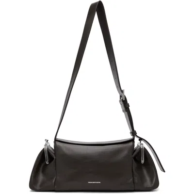 Fidan Novruzova Brown Lala Leather Bag