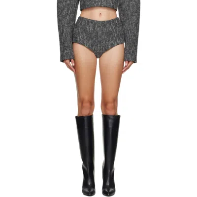 Fidan Novruzova Gray Anita Micro Shorts