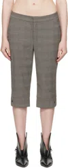 Fidan Novruzova Gray Teo Capri Trousers