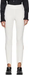 Fidan Novruzova Off-white Inka Stirrup Leggings In White