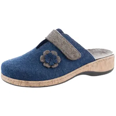 Fidelio Women's Adriane Clog In Navy In Blue