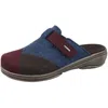 Fidelio Women's Allie Clog In Blue Jean Patch In Multi