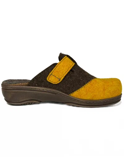Fidelio Women's Allie Mule Patch Clogs In Patch Safran In Multi