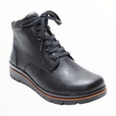 Fidelio Women's Harper Boots In Black In Gray