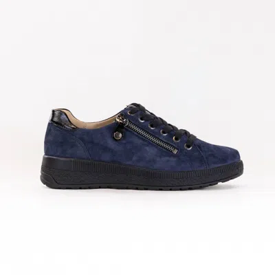 Fidelio Women's Multistretch Holy Shoes In Notte Nubi In Blue