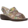Fidelio Women's Vienna Sandals In Sesame Vilano In Multi