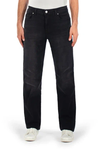 Fidelity Denim 50-11 Relaxed Straight Leg Stretch Jeans In Midnight