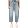 Fidelity Denim Daisy Barrel Crop