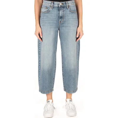 Fidelity Denim Daisy Barrel Crop