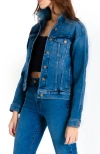Fidelity Denim Highway Star Jacket In Blue