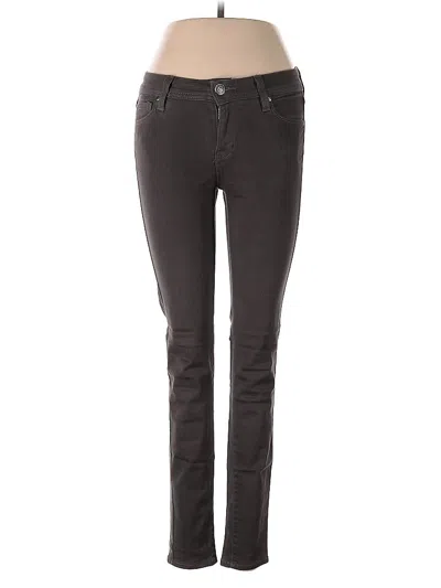 Pre-owned Fidelity Denim Jeggings In Gray