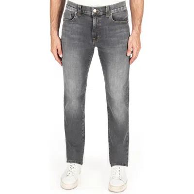 Fidelity Denim Jimmy Slim Straight Leg Jeans In Gray