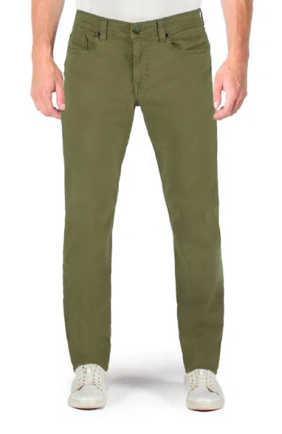 Fidelity Denim Jimmy Slim Straight Leg Jeans In Green
