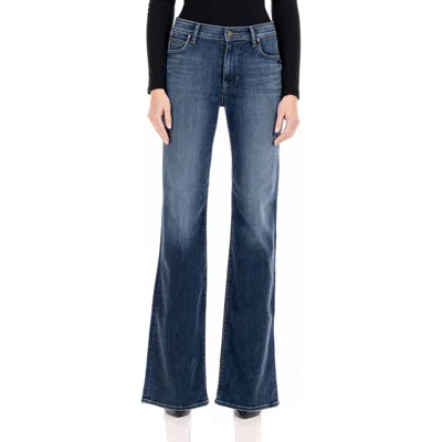 Fidelity Denim Katie High Rise Classic Flare Jeans In St. Tropez