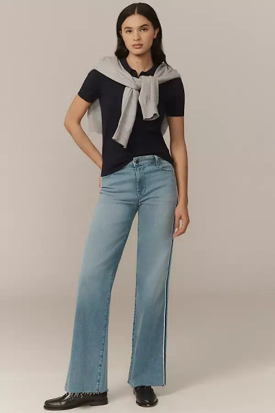 Fidelity Denim Katie High-rise Flare Jeans In Blue