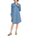 Fidelity Denim Nash Shirtdress In Blue