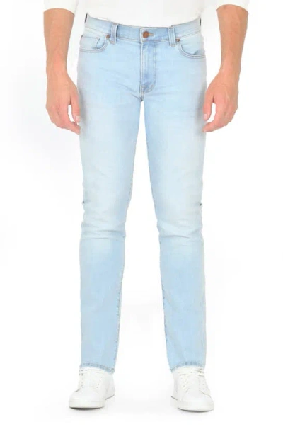 Fidelity Denim Torino Slim Fit Jeans In Dahlia Blue