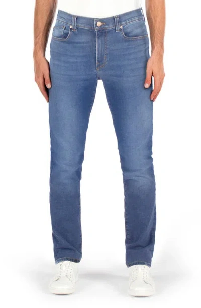 Fidelity Denim Torino Slim Tapered Leg Stretch Jeans In Ocean Blue