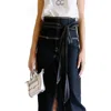 Fidelity Denim X @closetchoreography The Triple Threat Convertible Belt In Blue