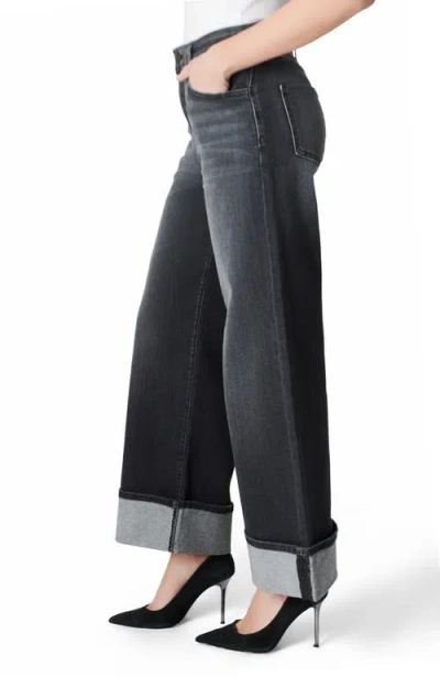 Fidelity Denim Ziggy Cuff Jeans In Black