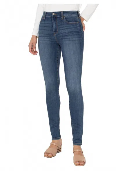 Fidelity Gwen High Rise Skinny Jean In Lochness Blue
