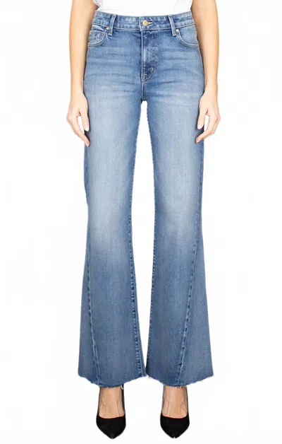 Fidelity Lotus High-rise Jeans In Dayton In Blue