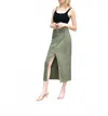 Fidelity Maxine Midi Skirt In Army In Green