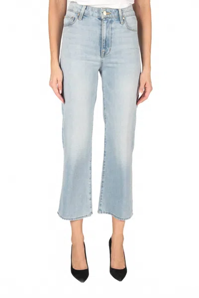 Fidelity Women's Katie Crop Jean In Angel Blue In Multi