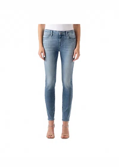 Fidelity Women's Sola Ankle Jeans In Lagoona In Blue