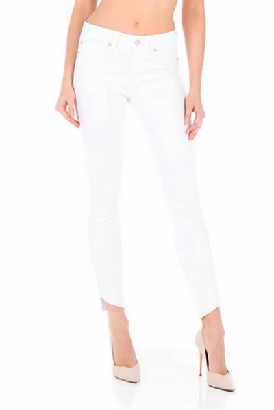 Fidelity Women's Sola Ankle Jeans In White Riot