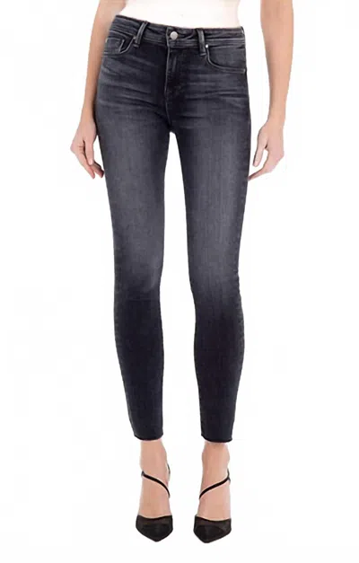 Fidelity Women's Sola Midrise Ankle Jeans In Fulton In Grey