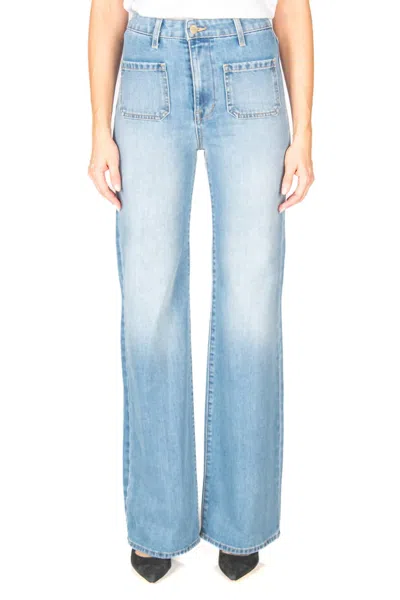 Fidelity Women's Tomi Wide Leg Jean In Madison Blue