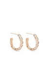 Fie Isolde 14k Yellow Gold Alfa Diamond Earrings In Yellow