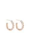 Fie Isolde 14k Yellow Gold Alfa Diamond Earrings In Yellow