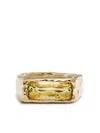 Fie Isolde 14k Yellow Gold Cogency Beryl Band Ring In Gold