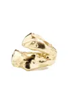 Fie Isolde 14k Yellow Gold My Ray Cuff Earring In Yellow