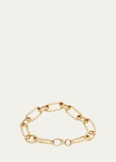 Fie Isolde Light Cogency Link Bracelet, 7"l In Yellow Gold