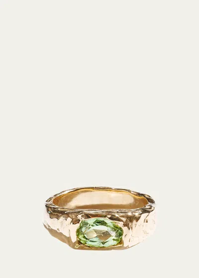 Fie Isolde Voyage Ring, Light In Yellow Gold