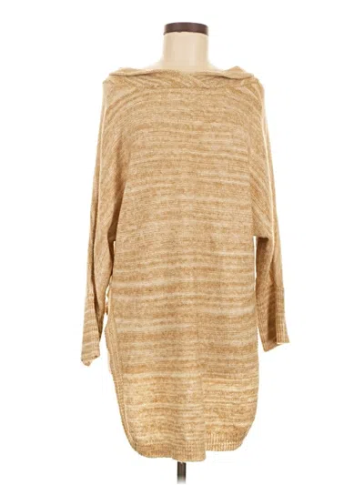 Pre-owned Field Flower Poncho In Gold