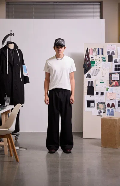 Field Of Study Men's By Pacsun Black Kane Wide Leg Baggy Trousers