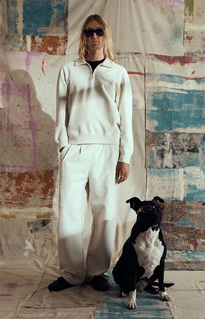 Field Of Study Men's By Pacsun White Sully Extreme Baggy Sweatpants