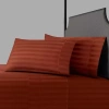 Fieldcrest Classic Stripe 400tc Pillowcase In Red