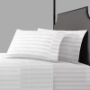 Fieldcrest Classic Stripe 400tc Pillowcase In White