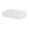 Fieldcrest Frosted Glass Soap Dish In Green