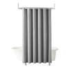 Fieldcrest Gray Waffle Shower Curtain In Gray