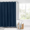 Fieldcrest Heritage Classic Stripe Shower Curtain In Blue
