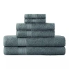 Fieldcrest Heritage Oversized Spa Bath Towel In Blue