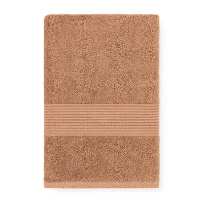 Fieldcrest Heritage Oversized Spa Bath Towel In Brown