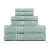 Fieldcrest Heritage Oversized Spa Bath Towel In Green