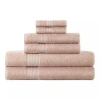 Fieldcrest Heritage Oversized Spa Bath Towel In Pink
